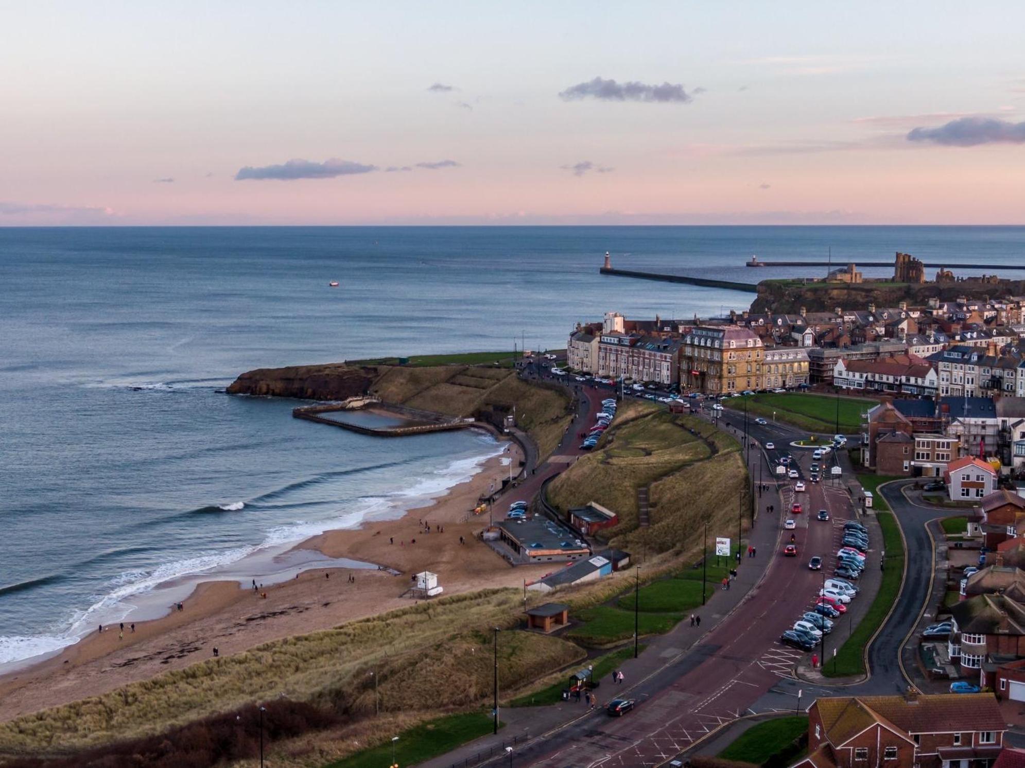 Longsands Beach Apartment 3 Tynemouth Free Onsite Parking Buitenkant foto