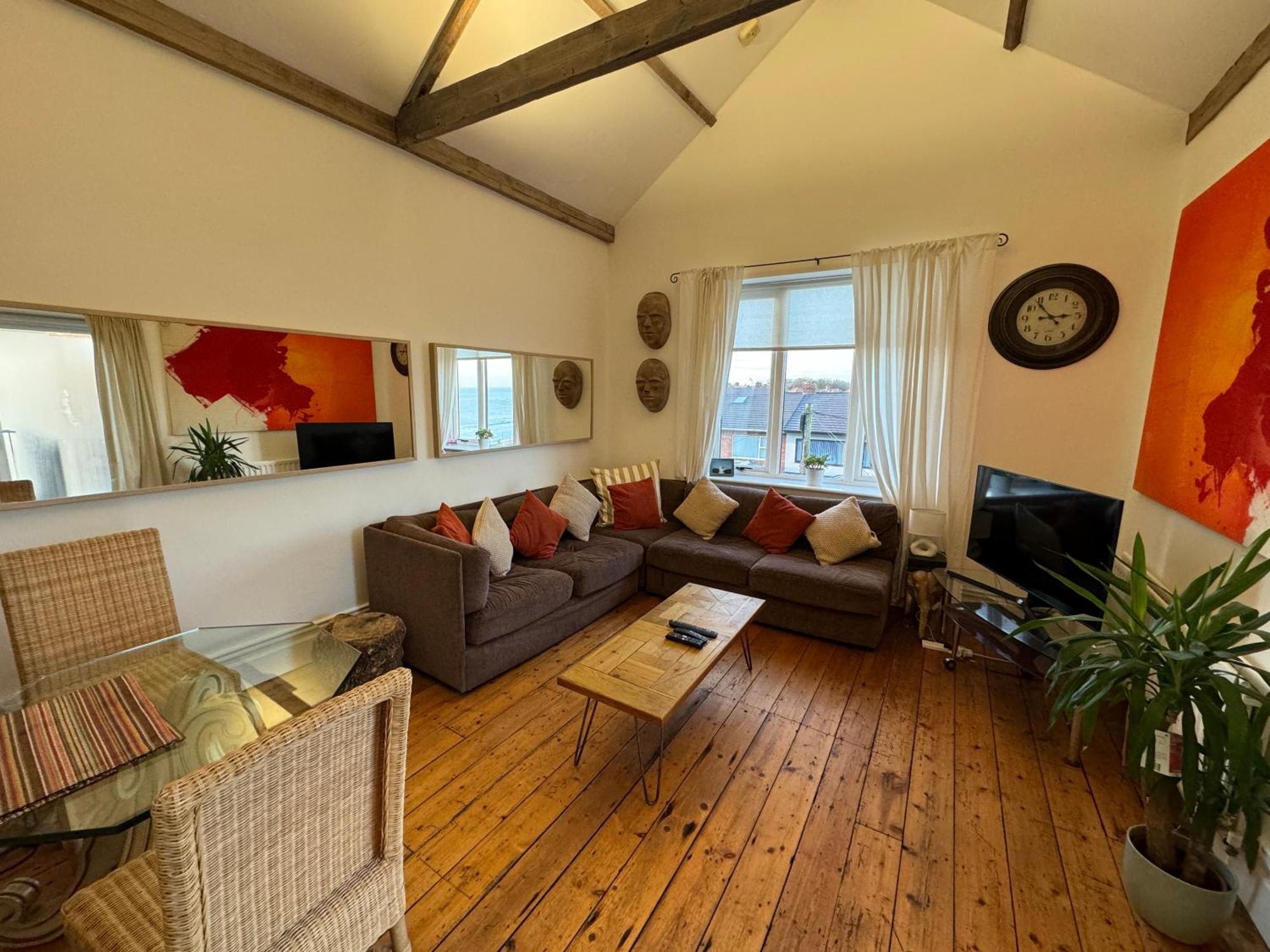 Longsands Beach Apartment 3 Tynemouth Free Onsite Parking Buitenkant foto