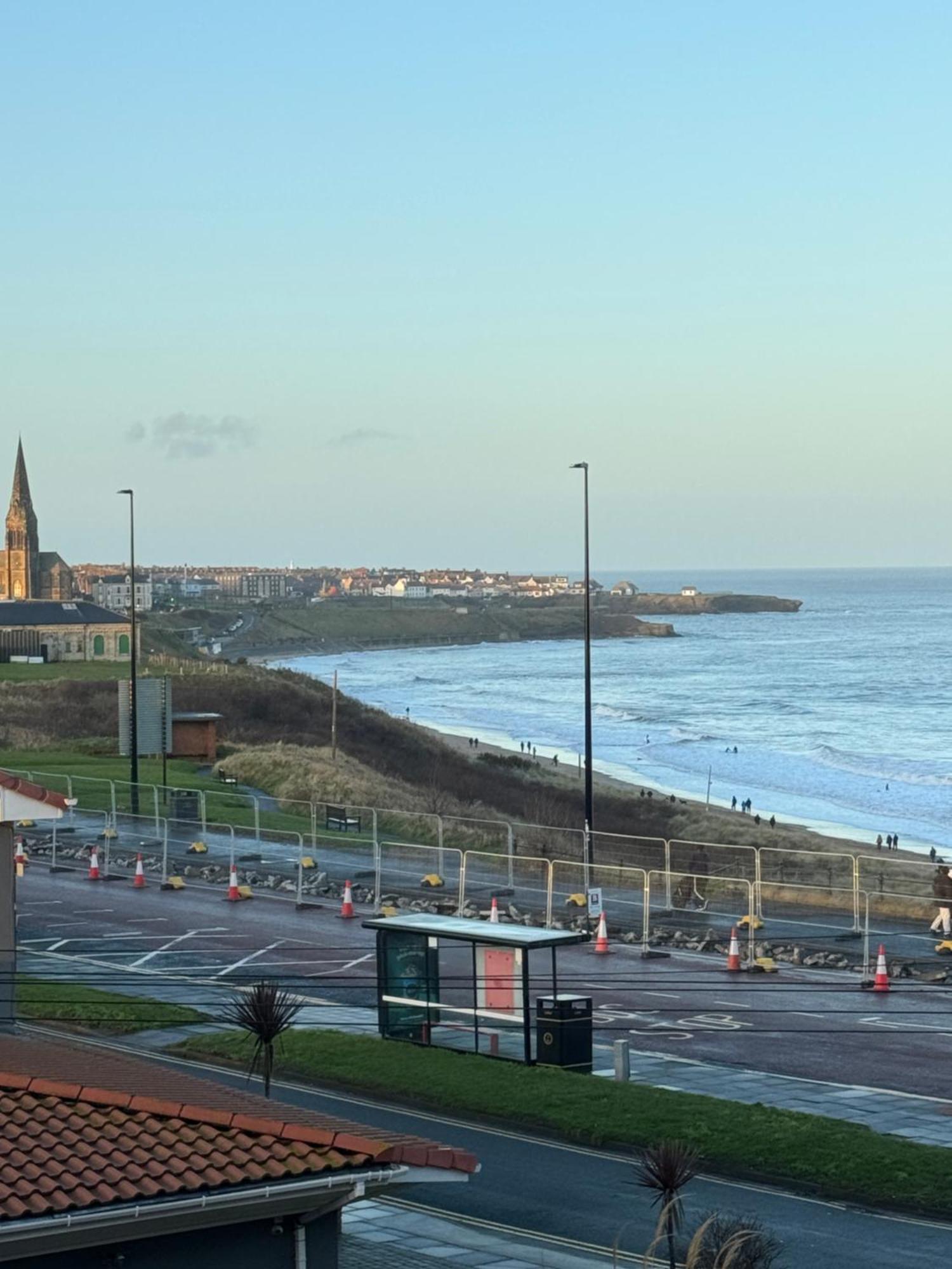 Longsands Beach Apartment 3 Tynemouth Free Onsite Parking Buitenkant foto