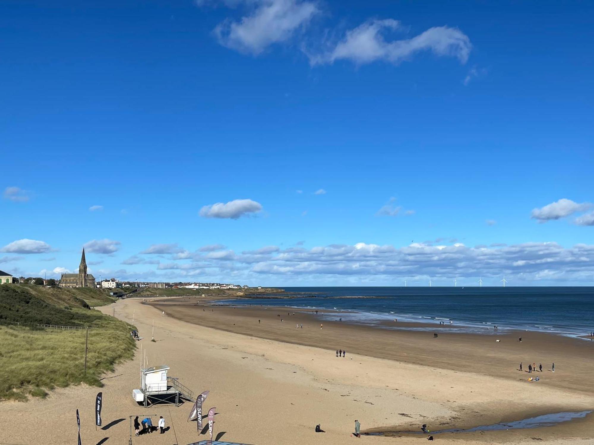 Longsands Beach Apartment 3 Tynemouth Free Onsite Parking Buitenkant foto