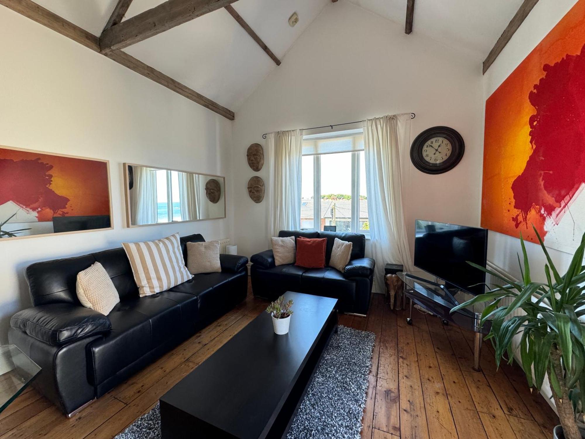 Longsands Beach Apartment 3 Tynemouth Free Onsite Parking Buitenkant foto