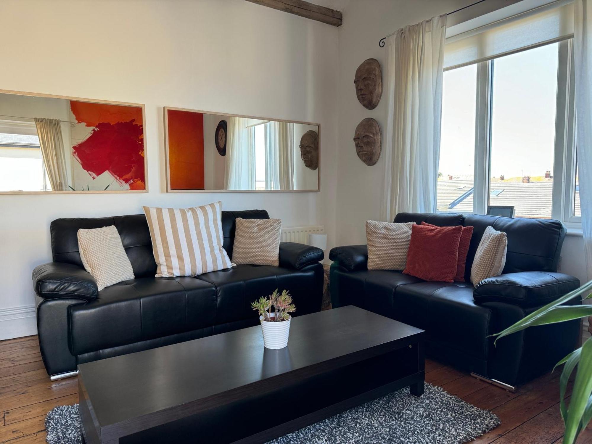 Longsands Beach Apartment 3 Tynemouth Free Onsite Parking Buitenkant foto